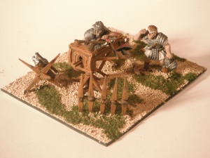 Scorpion Artillery.  Miniatures by Warlord Games