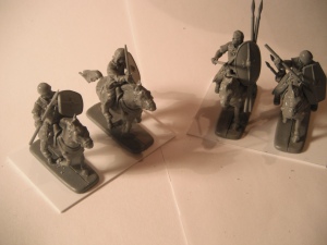 Wargames Factory Celt Cavalry.  In different armies these can count as either cavalry or light horse.  There will be one more unit of cavalry that will be a general option.