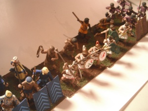 All miniatures Wargames Factory.  6 units of a Persian Army.